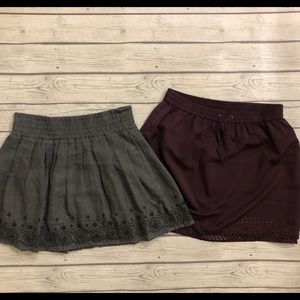 Bundle of 2 skirts size M